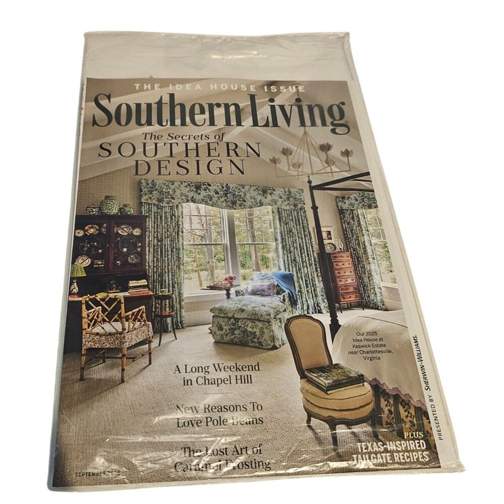 Southern Living Magazine Secrets Design Idea House Issue September 2025 SEALED